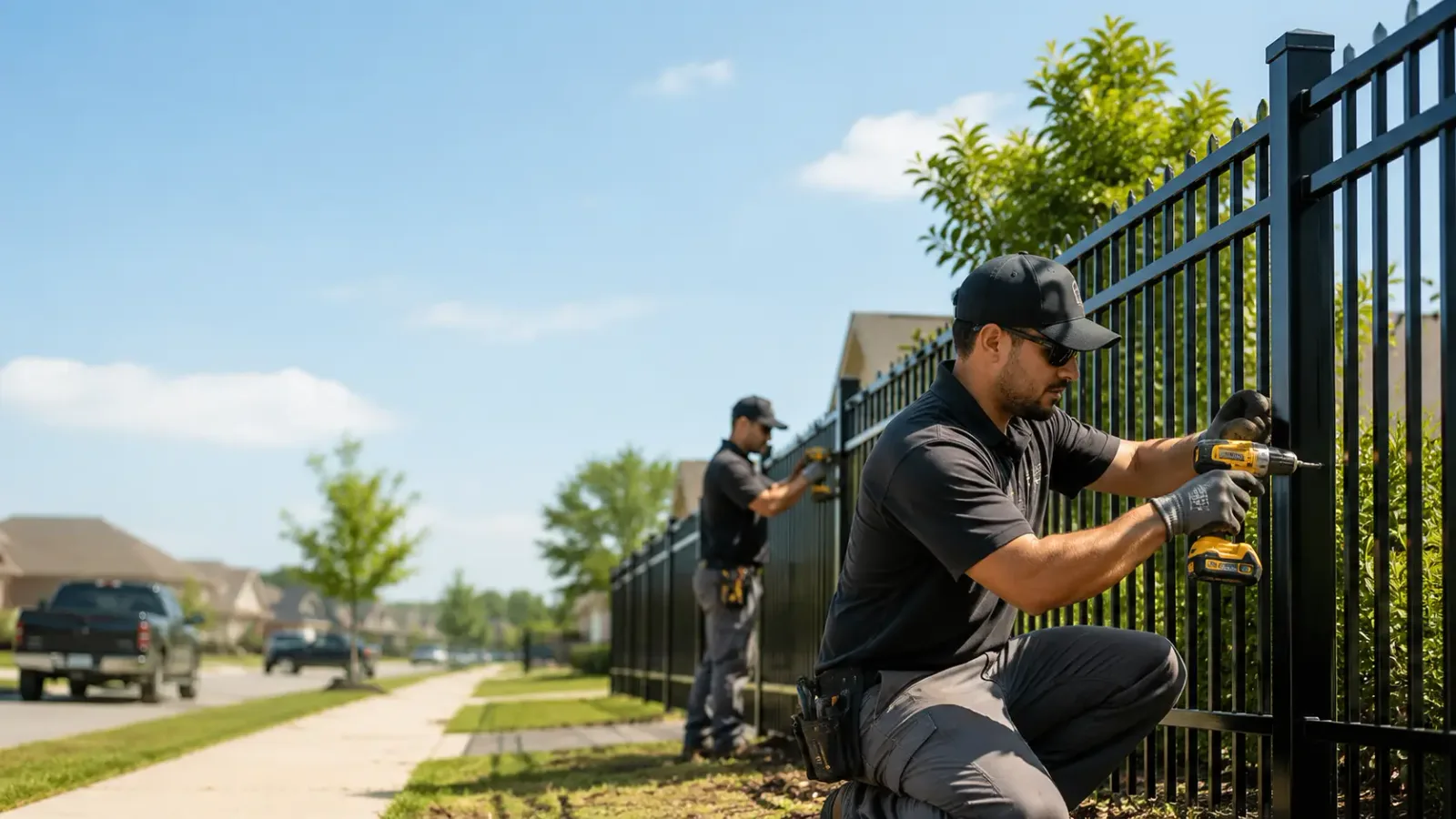 Metal Fence Installation in Witt, IL